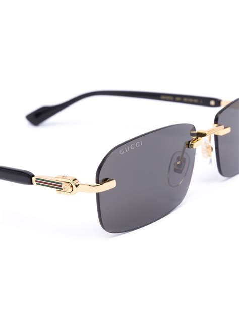 gucci rimless sunglasses replica|gucci unisex sunglasses.